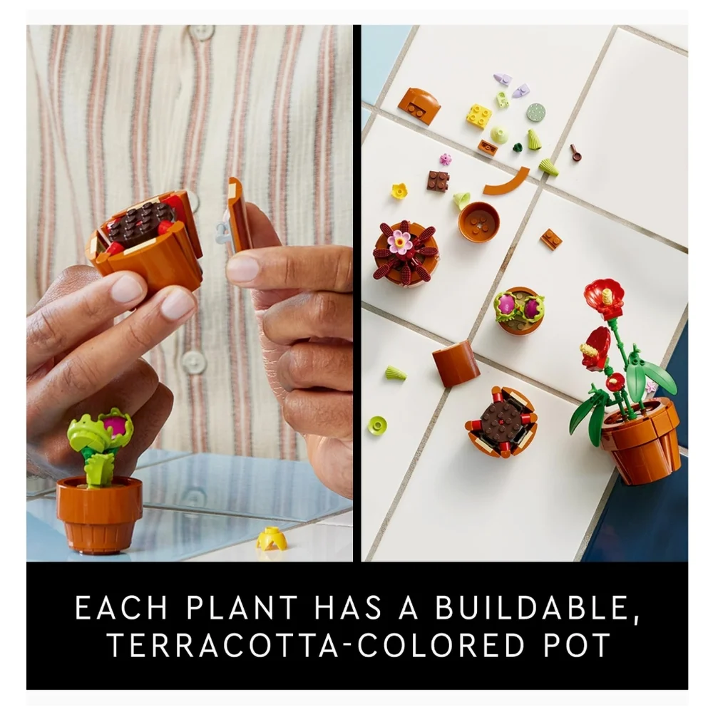 💥BUY 5 GET 3 FREE  LEGO Icons Tiny Plants Building Set for Flower-Lovers - Picture 5 of 16